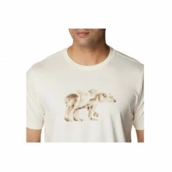 Columbia Mens Clarkwall Organic Cotton Tee - White Outdoor Clothing