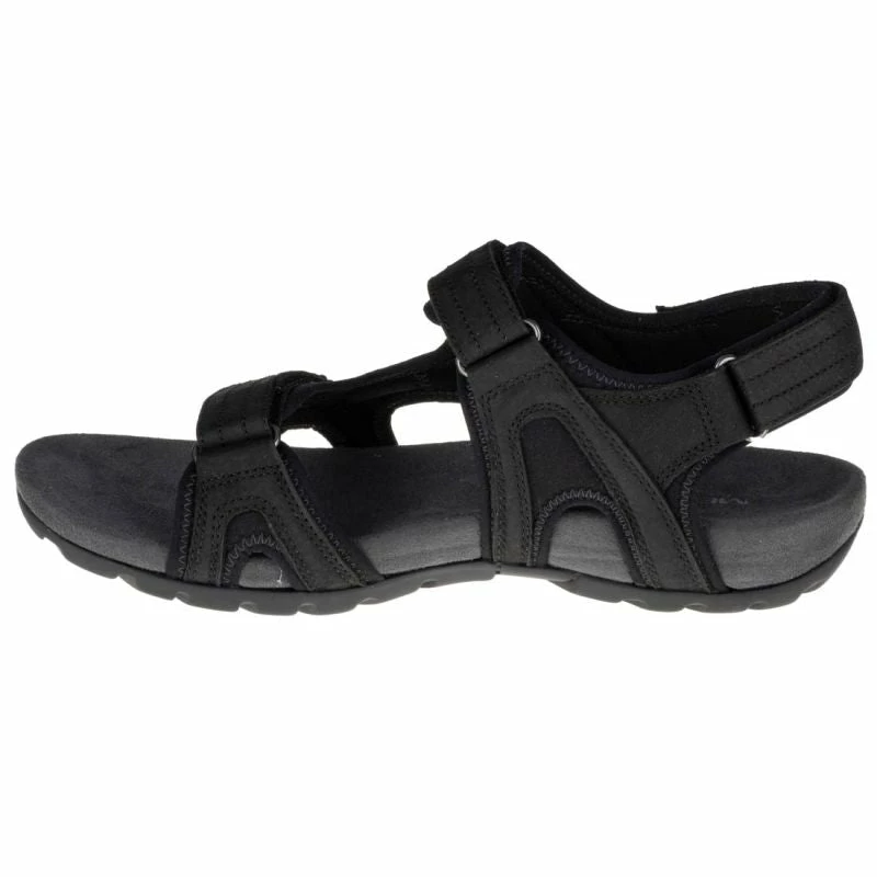 Merrell Mens Sandspur Lee Backstrap Sandals - Black Trainers