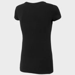 Outdoor Clothing 4F Womens Short Sleeves T-shirt - Black
