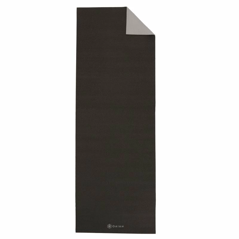 Gaiam Storm Double-Sided Yoga Mat 6 Mm - Granite Yoga Mats