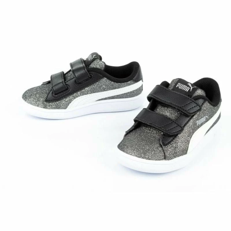 Footwear Puma Junior Smash V2 Glitz Glam Shoes - Black