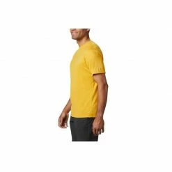 Columbia Mens Zero Rules Short Sleeve Shirt - Yellow