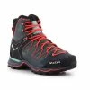 Salewa Womens Ws Mountain Trainer Lite Mid GTX Trekking Shoes - Navy Blue