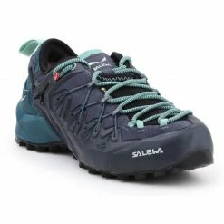 Salewa Womens WS Wildfire Edge GTX Shoes - Navy Blue Footwear