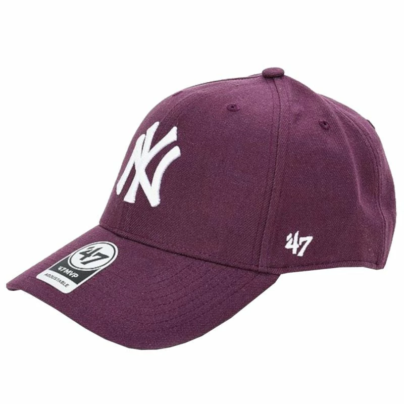 47 Brand Unisex New York Yankees MVP Cap - Violet Caps