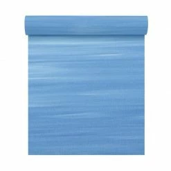 Yoga Style "Tie Dye" 4MM Yoga Mat -Blue