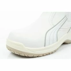 Puma Unisex Clear Chelsea Mid S2 SRC Safety Shoes - White Trainers