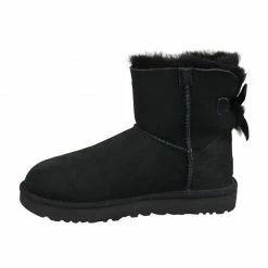 Footwear UGG Womens Mini Bailey Bow II Shoes - Black
