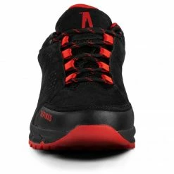 Trainers Alpinus Mens Seville Trekking Shoes - Black/Red