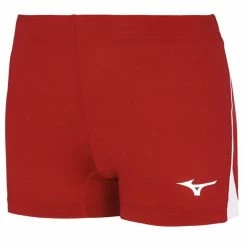 Mizuno Womens High-Kyu Tight Volleyball Shorts - Red
