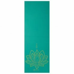 Yoga Mats Gaiam Lotus Double-sided Yoga Mat 6 Mm - Turquoise