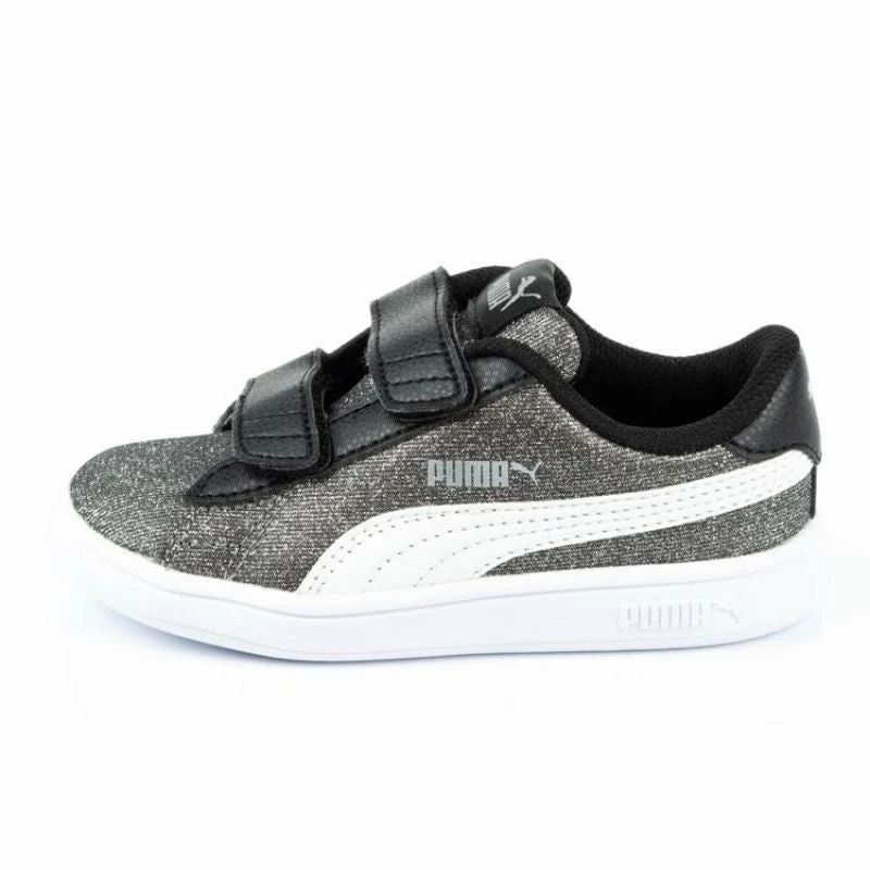 Footwear Puma Junior Smash V2 Glitz Glam Shoes - Black
