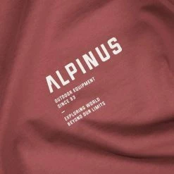 Alpinus Mens Cadino T-shirt - Claret