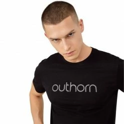 Outdoor Clothing Outhorn Mens Everyday T-shirt - Deep Black