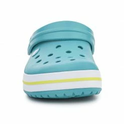 Crocs Womens Crocband Slippers - Blue/Yellow