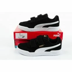 Puma Junior Caracal Shoes - Black Footwear