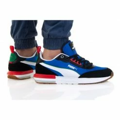 Puma Mens R22 Shoes - Blue Trainers