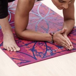 Gaiam Radience 6 MM Yoga Mat - Pink Yoga Mats
