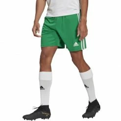 Adidas Mens Squadra 21 Shorts - Green Outdoor Clothing