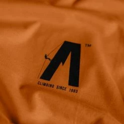 Alpinus Mens The Nose T-shirt - Orange Outdoor Clothing