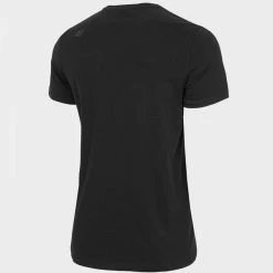 4F Mens Simple T-shirt - Black Outdoor Clothing
