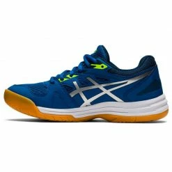 Asics Junior Upcourt 4 GS Volleyball Shoes - Blue Footwear