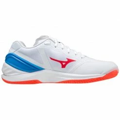 Mizuno Mens Wave Stealth Neo Indoor Shoes - White Trainers