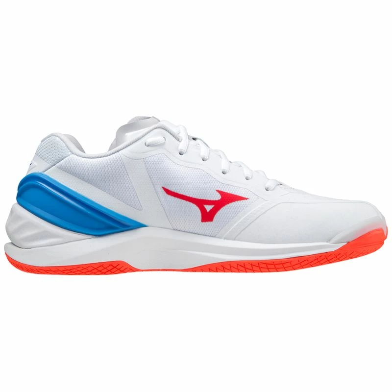 Mizuno Mens Wave Stealth Neo Indoor Shoes - White Trainers