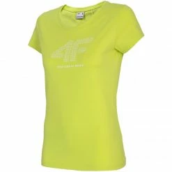4F Womens Classic T-Shirt - Green Outdoor Clothing