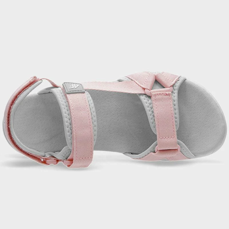 Jackets 4F Junior Active Sandals - Gray/Pink