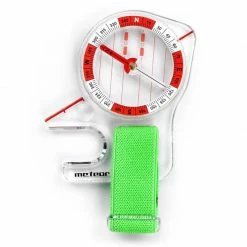 Meteor Orienteering Compass - White Hiking