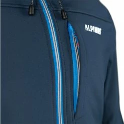 Outdoor Clothing Alpinus Men's Vinicunca Softshell Jacket - Navy Blue