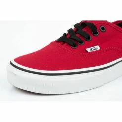 Vans Mens Authentic Shoes - Red Trainers