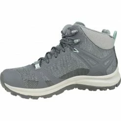 Keen Womens Terradora II Mid Waterproof Shoes - Gray Footwear