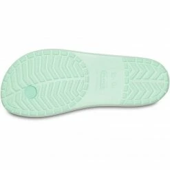 Slides Crocs Womens Crocband Flip-Flops - Mint