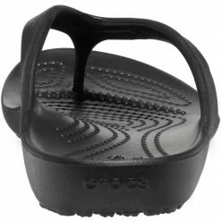 Crocs Womens Kadee II Flip Clog - Black Slides