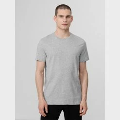 Outdoor Clothing 4F Mens Simple T-shirt - Gray