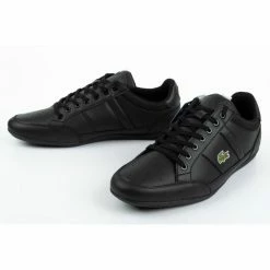 Lacoste Mens Chaymon 0121 Shoes - Black Trainers