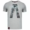 Alpinus Mens Peak T-Shirt - Gray Outdoor Clothing