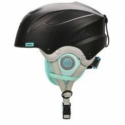 Meteor Lumi Ski Helmet Black / Mint