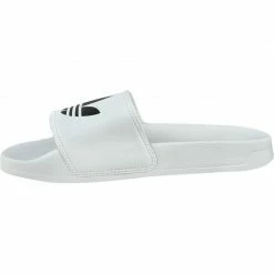 Adidas Womens Adilette Lite Slides Slippers - White Climawarm