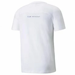 Outdoor Clothing Puma Mens BMW Motorsport T7 T-shirt - White
