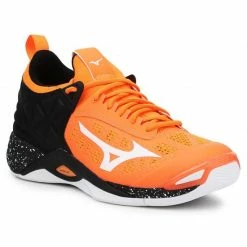 Mizuno Mens Wave Momentum Shoes - Orange Trainers