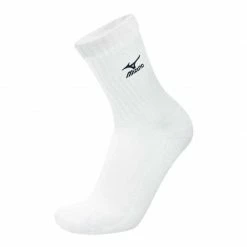 Walking Socks Mizuno Skarpety Siatkarskie Volley Socks Medium - White