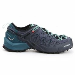 Salewa Womens WS Wildfire Edge GTX Shoes - Navy Blue Footwear