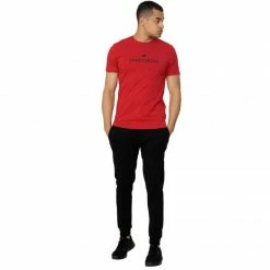 4F Mens Sports T-shirt - Red Outdoor Clothing