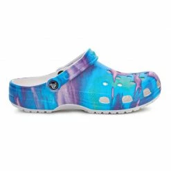 Crocs Womens Classic Out Of This World II Clog - Blue Slides