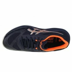 Asics Mens Netburner Ballistic FF Shoes - Navy Blue Trainers