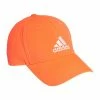 Adidas Mens Baseball Lightweight Embroidered Cap - Orange