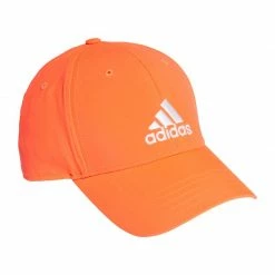 Adidas Mens Baseball Lightweight Embroidered Cap - Orange